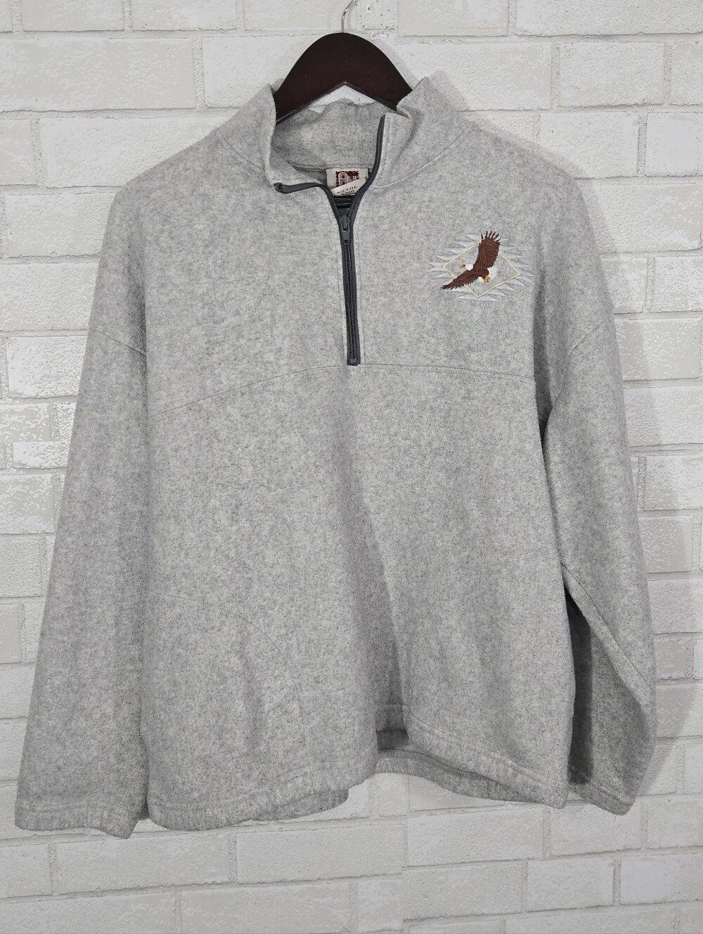 Vintage Eagle Art Unlimited 1/4 zip pullover